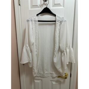Wrap/ Cover Up Size Small in White